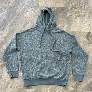 Soft Serve Women’s Light Blue Hoodie, Made Inside Out for Softest Feel, Size S